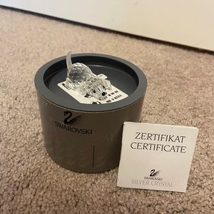 Swarovski Dog Crystal Figurine